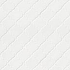Whisper White Arabesque Tile | Wall Tile | Backsplash Tile | Ceramic | Greenguard Gold, USGBC/LEED | 10 Pieces Per Box image 1