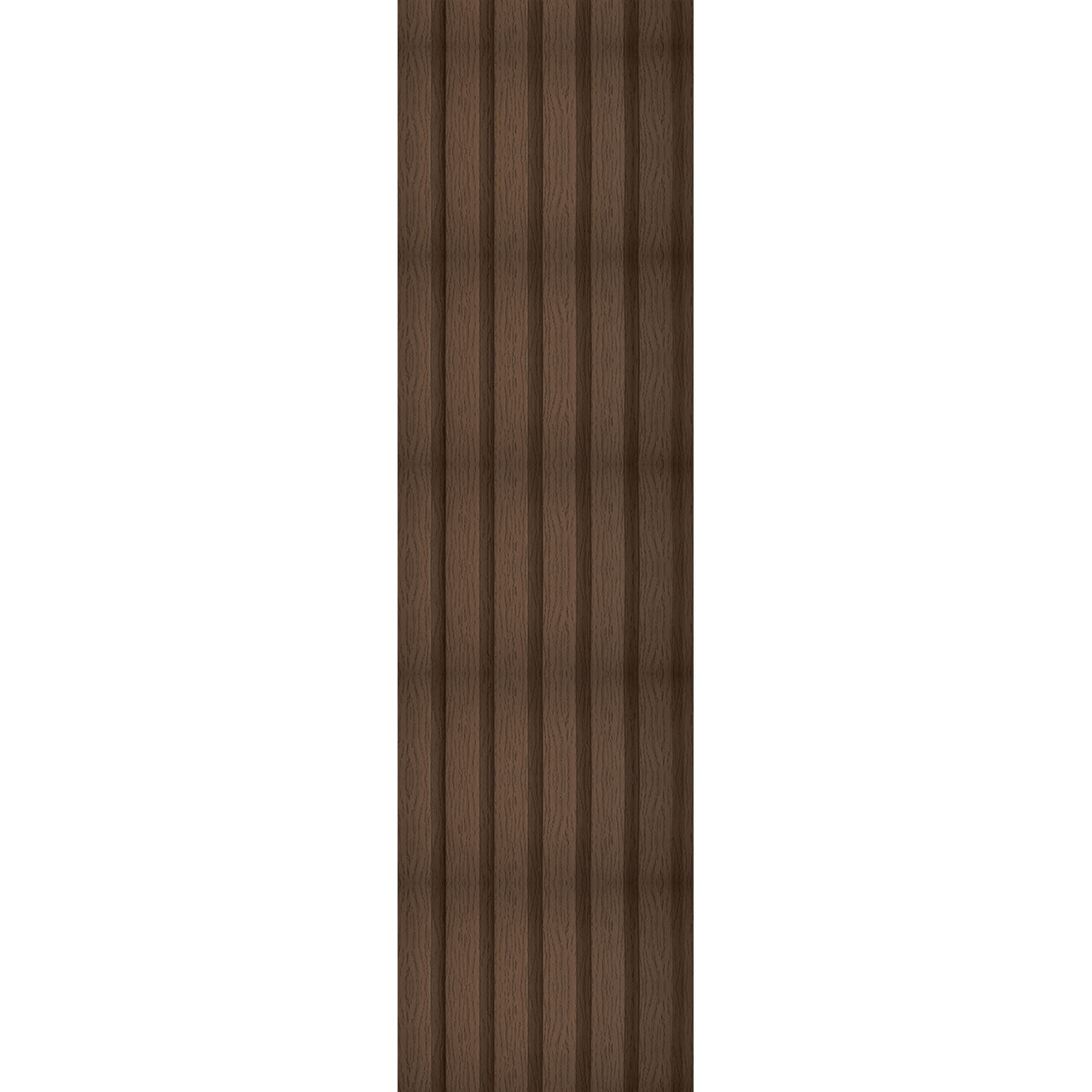 Large Slats Polystyrene Wood Slat Walls 112 in x 9 1/2 in - (Pack of 10) / 73.5 sqft image 9