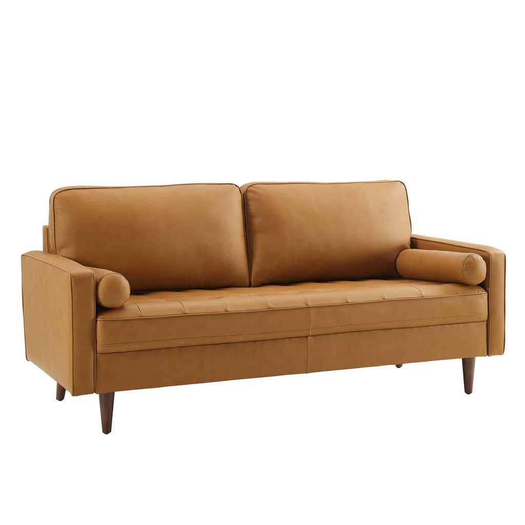 Valour Leather Sofa in Tan image 8