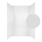 Wavation Shower Wall Tiles For Shower and Tub Surrounds | Glue Up Easy To Install | 3 Wall Set image 0