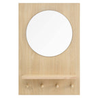 Glint Mirror In Walnut And Oak Color Options | Pack of 4 image 6