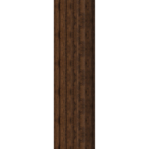 Large Slats Polystyrene Wood Slat Walls 112 in x 9 1/2 in - (Pack of 10) / 73.5 sqft image 1