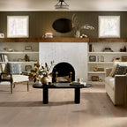 Americana Oak | Repel Collection | Tradition Shade | White Oak | Real Hardwood | Water Resistant | 2 mm Veneer Thickness | 22.14 Sq. Ft. Per Carton | Wire Brushed Texture image 0