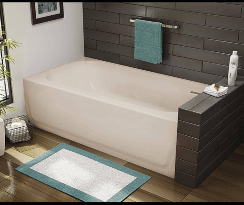 Briggs UltraCAST 60"W x 30"D x 14-1/4"H Bathtub | Liberty Series | Left Or Right Drain Location Options | White, Biscuit Or Bone Color Options | Made Of UltraCAST Material | Lifetime Warranty image 3