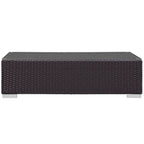 Convene Espresso Outdoor Patio Coffee Table image 2