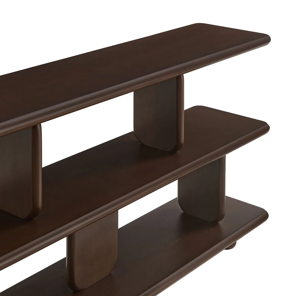 Lyle 2-Tier Sculptural Bookshelf image 12