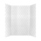 Hex Shower Wall Tiles For Shower and Tub Surrounds | Glue Up Easy To Install | 3 Wall Set image 6
