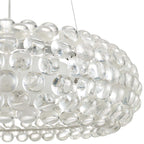 25-Inch Halo Pendant Chandelier | Suspended Mounted Light Fixture | Modern Minimalistic Chandelier image 2