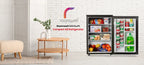 Roomwell UK 2.6 Cu.Ft Mini Fridge Without Freezer | Scratch-Resistant Worktop | 2 Years Replacement Warranty | A Space-Saving Marvel for Bedroom, Dorm, and Office image 2