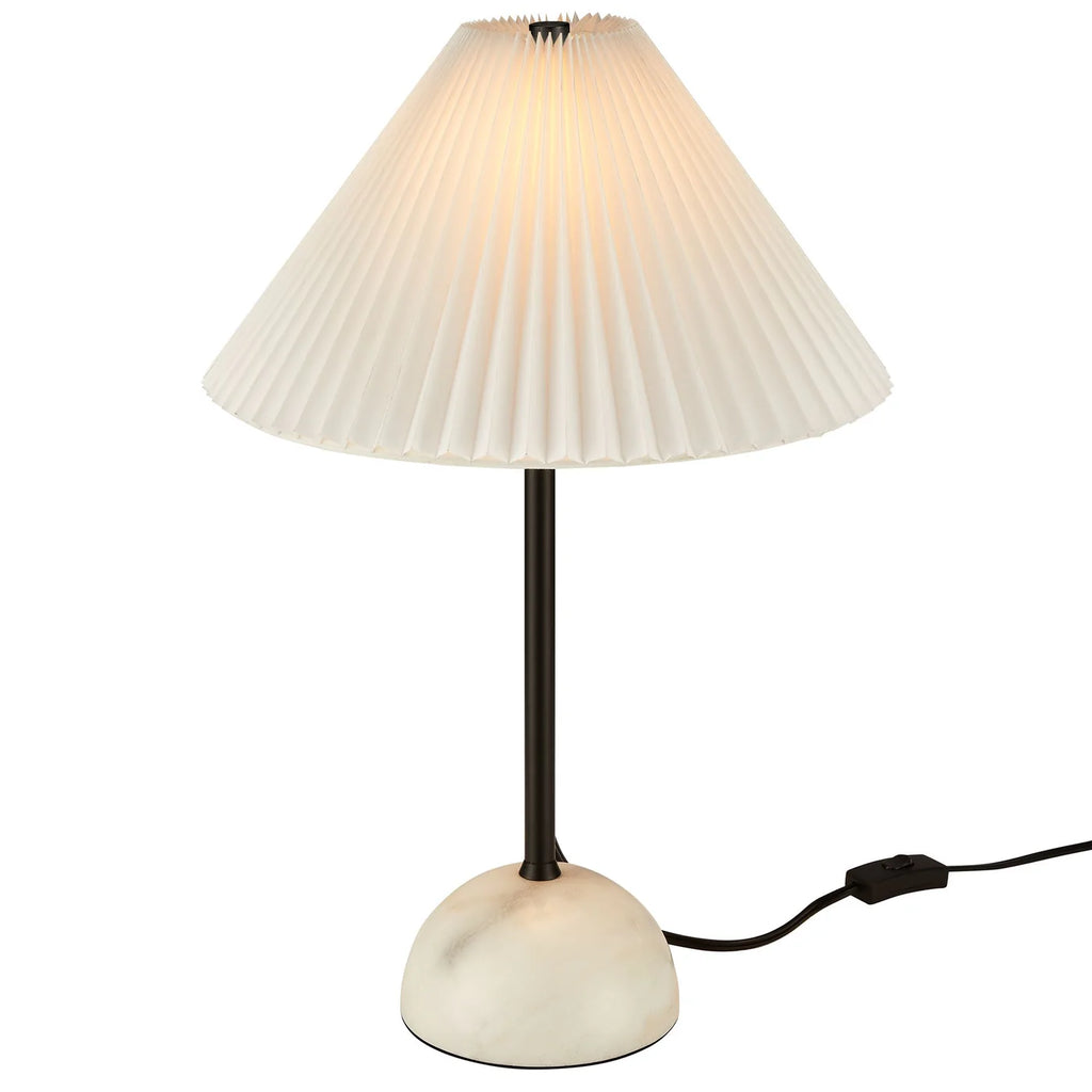 Illusion Dome Table Lamp with a Marble-Inspired Base | Pack of 2 image 8