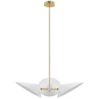 Journey 3-Light 3" Arm Pendant | Black &amp; White Color Options | Ideal for dining room, living room, or bedroom | Pack of 2 image 6
