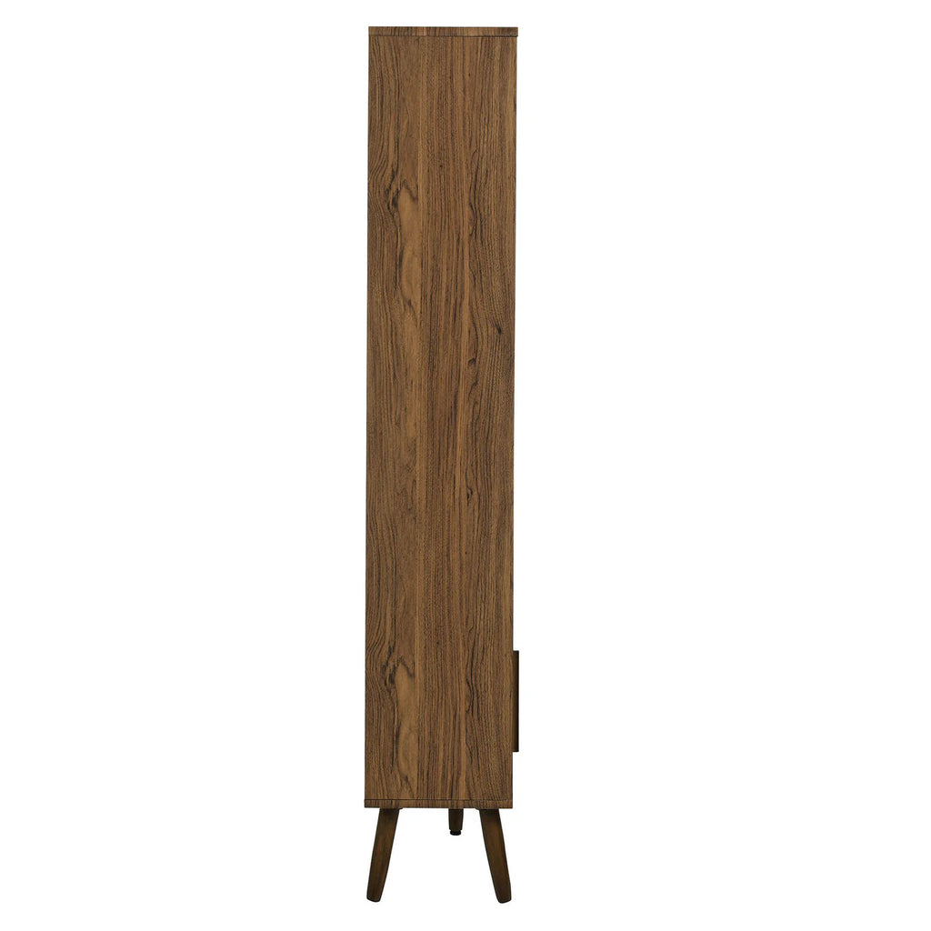 Transmit 59” Bookcase with Sliding Panel Doors image 2