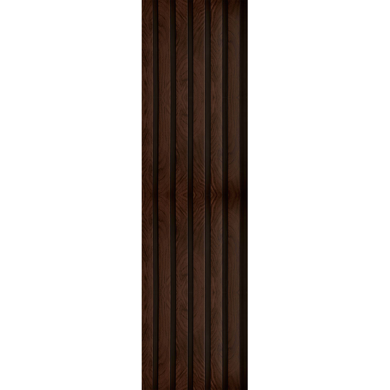 Large Slats Polystyrene Wood Slat Walls 112 in x 9 1/2 in - (Pack of 10) / 73.5 sqft image 5