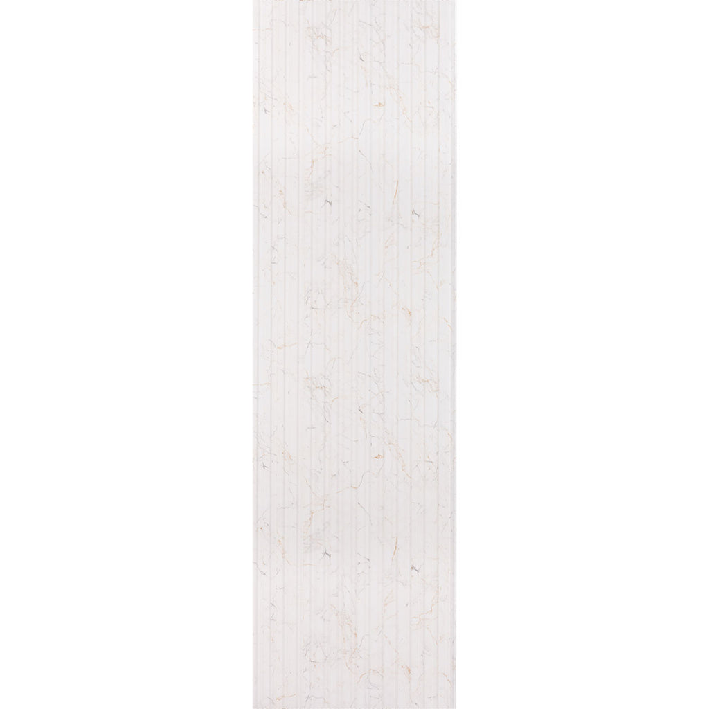 Small Slats Polystyrene Wood Slat Walls 112 in x 12 in - (Pack of 10) / 93 sqft image 3