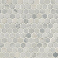 Arabescato Carrara 1" Hexagon Honed Mosaic Tile | Wall Tile &amp; Backsplash Tile | Marble | Greenguard Gold, USGBC/LEED | 10 Pieces Per Box image 0