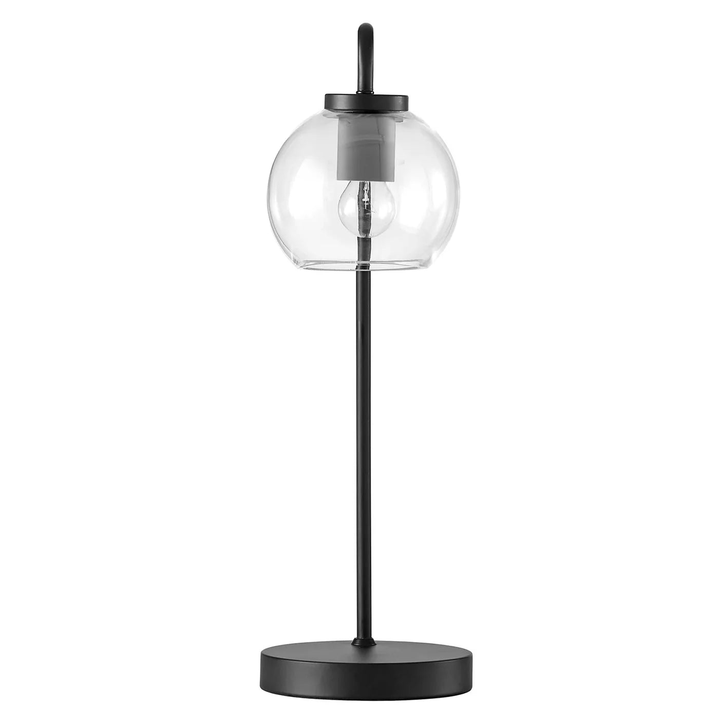 Silo Glass Globe and Metal Table Lamp | Pack of 2 image 12