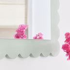 Rectangle Wall Mirror | Emmeline Scalloped Series | Pack Of 3 image 5