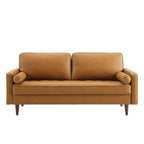 Valour Leather Sofa in Tan image 6