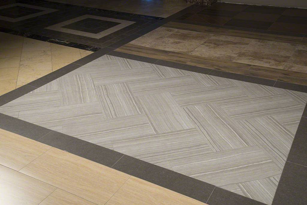 12" X 24" Silver Porcelain Tile | Modern Tile Collection | Porcelain | Greenguard Gold, USGBC/LEED | 6 Pieces Per Box image 2
