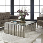 Silver Gridiron Coffee Table image 1