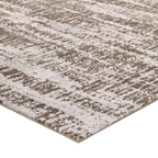 Darja Distressed Rustic Modern Area Rug | Light and Dark Tan | 5X8 &amp; 8X10 Size Options | Textured Soft Low Pile Weave | Gripping Rubber Underside | Polypropylene / Chenille Yarn image 6