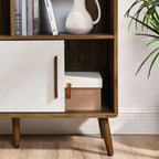 Transmit 59” Bookcase with Sliding Panel Doors image 15