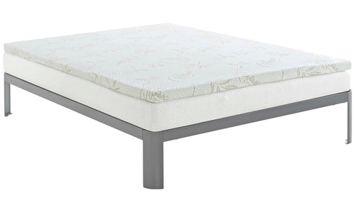 2" Gel Memory Foam Mattress Topper | Queen Size | With Washable Cover | CertiPUR-US® Certified | Pack of 2 image 1