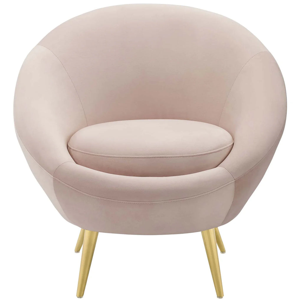 Circuit Pink Performance Velvet Accent Chair image 4