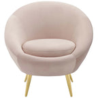 Circuit Pink Performance Velvet Accent Chair image 4