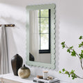 Rectangle Wall Mirror | Emmeline Scalloped Series | Pack Of 3 image 0
