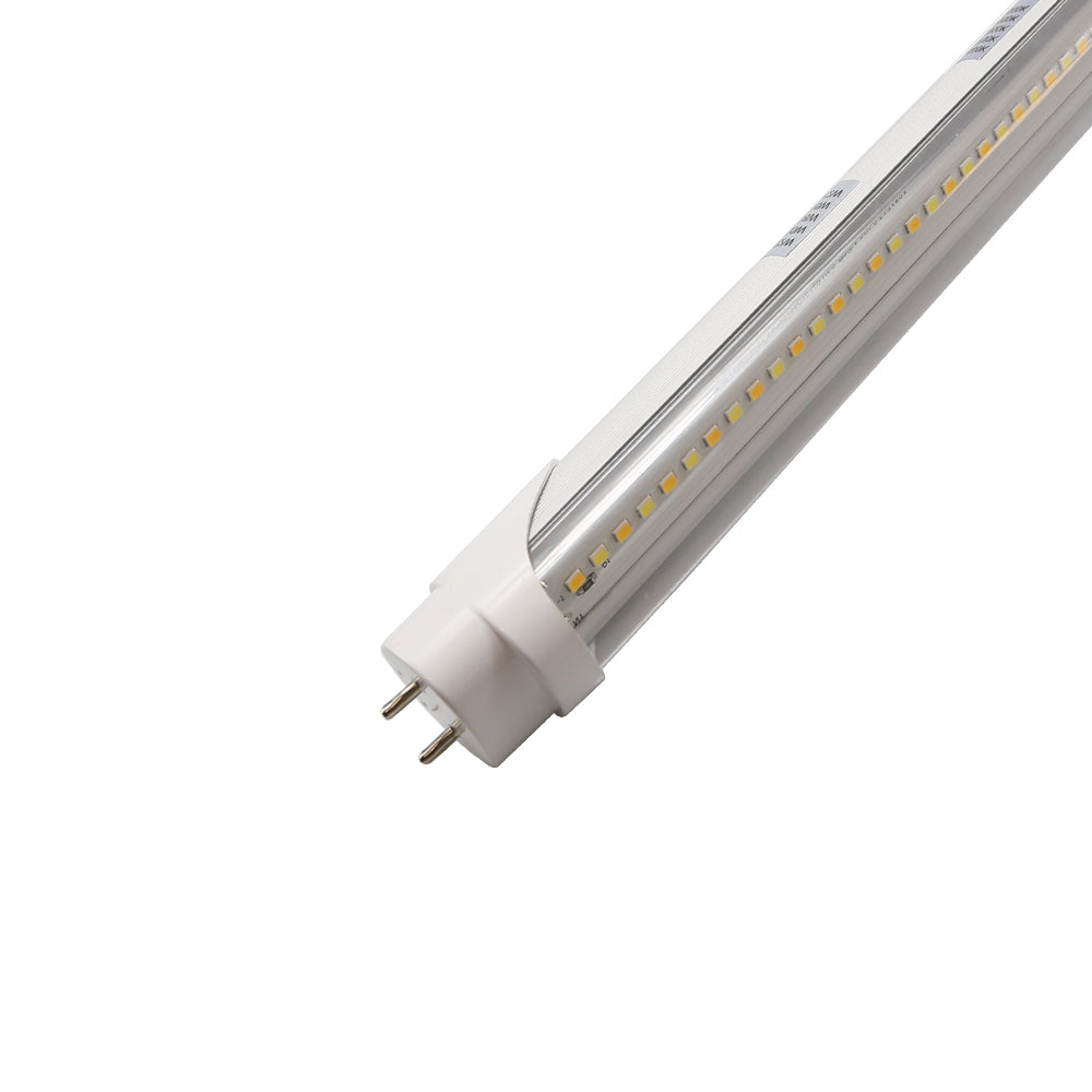 LED T8 Tube | 12W/15W/18W/20W/22W Watt Adjustable | 2750 Lumens | 3500K/4000K/5000K/5700K/6500K CCT Tuneable | 120-277Vac | 4 FT | Clear Lens | Type A+B | Double Ended Power | ETL &amp; DLC Listed | Pack Of 25 image 2