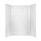 Versa Tile Shower Wall Tiles For Shower and Tub Surrounds | Glue Up Easy To Install | 3 Wall Set image 5