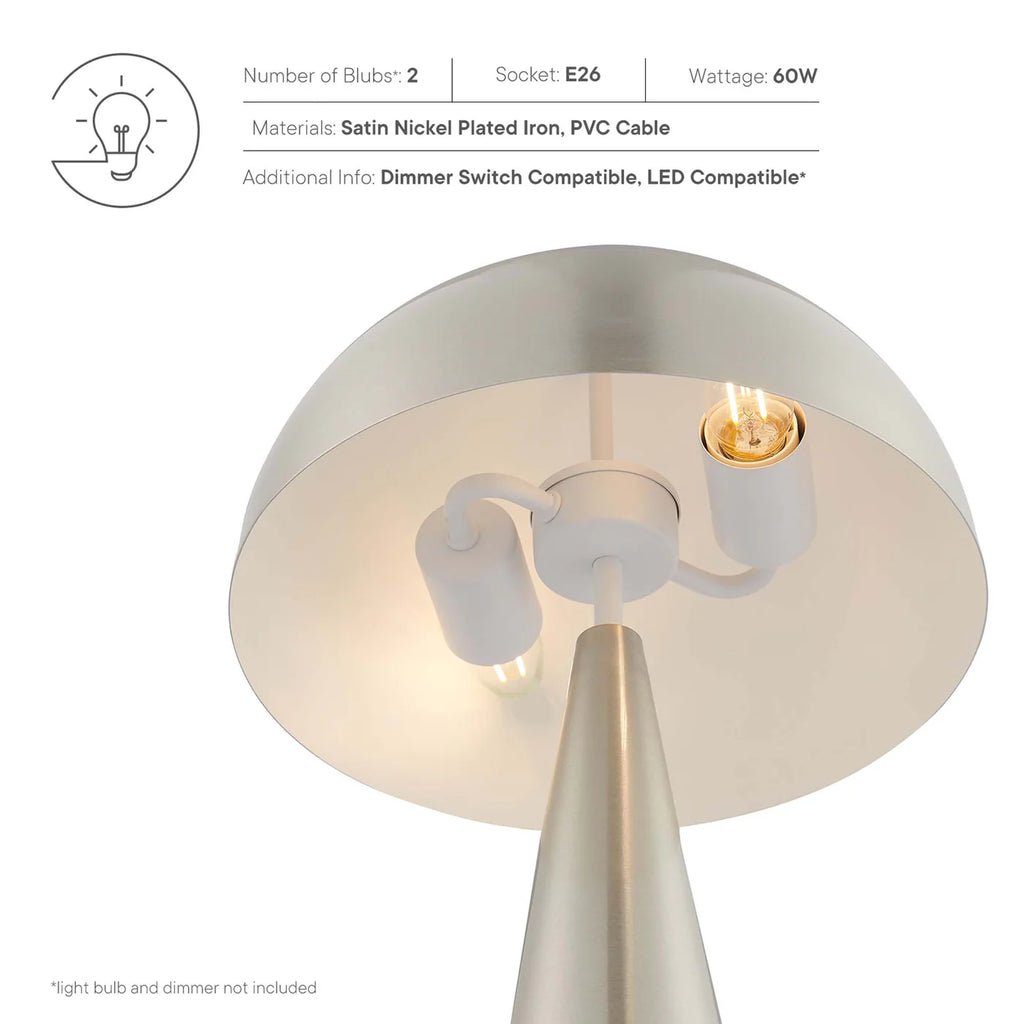 Selena Metal Base Table Lamp | Pack of 2 image 13