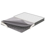 8" Queen Size Mattress | 7.2" Bonnell Coil System | Robust Support With 0.4" Plush Cushioning Foam Layer | Pack of 2 image 7
