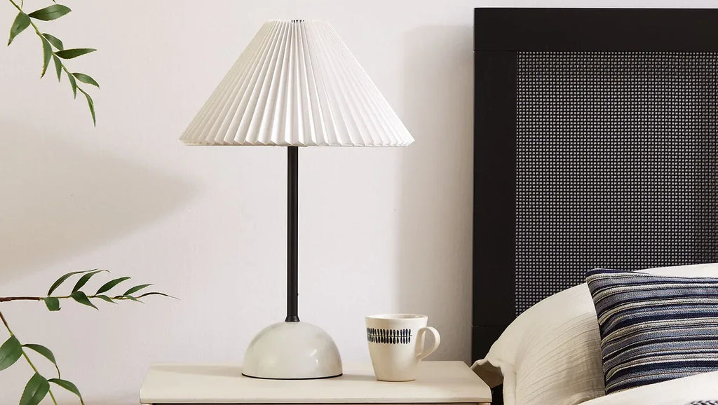Illusion Dome Table Lamp with a Marble-Inspired Base | Pack of 2 image 6