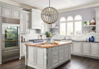 Whisper White Arabesque Tile | Wall Tile | Backsplash Tile | Ceramic | Greenguard Gold, USGBC/LEED | 10 Pieces Per Box image 2