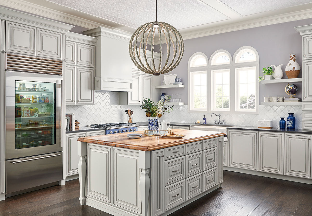 Whisper White Arabesque Tile | Wall Tile | Backsplash Tile | Ceramic | Greenguard Gold, USGBC/LEED | 10 Pieces Per Box image 2