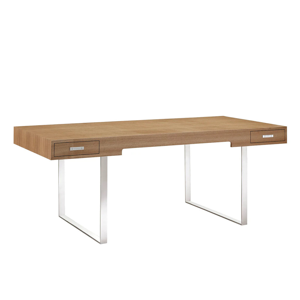 Tinker Walnut-Finished Office Desk image 1