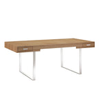 Tinker Walnut-Finished Office Desk image 1