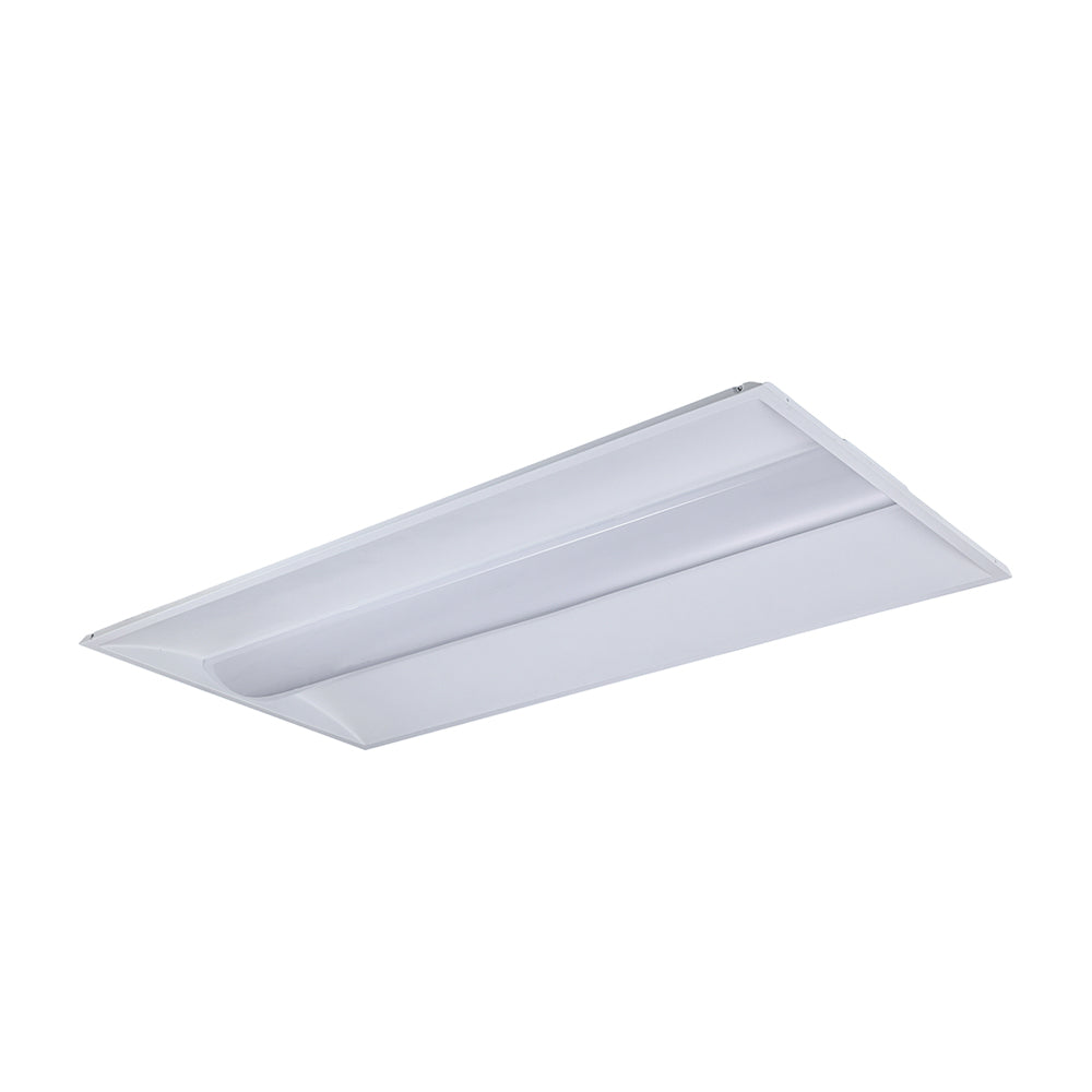 LED Center Basket Troffer | 30W/40W/50W/60W/72W Wattage Adjustable | 9360 Lumens | 3000K/3500K/4000K/5000K/6500K CCT Tuneable | 100-277V | 2 FT X 4 FT | IP40 | ETL &amp; DLC Listed | Pack Of 4 image 1