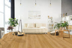 5 mm SPC Vinyl Flooring | 7" X 48" Plank | 1 mm IXPE Padding Attached | 22 Mil Wear Layer Plus 6 Mil UV Layer | Click Lock Installation | Platano Fortika Series 1405 | Fire Resistant | FloorScore® Certified | 1 Box (10 Planks) image 2
