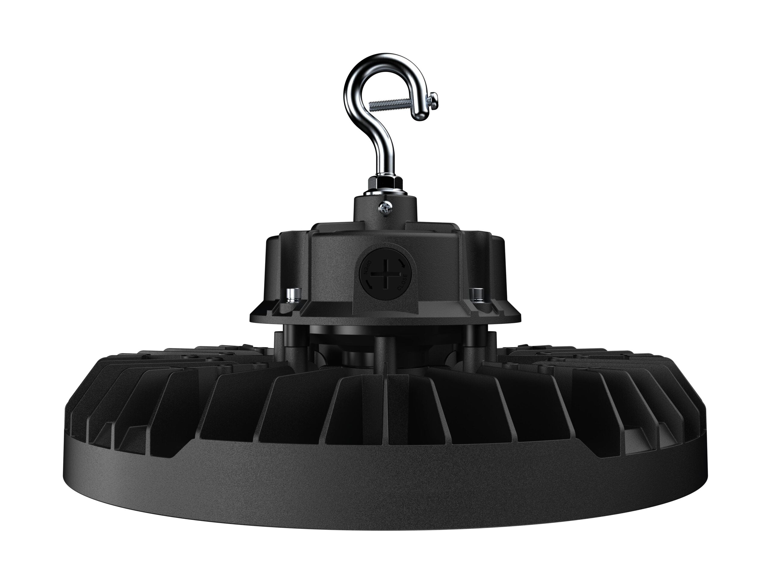 100 - 240 Wattage Tuneable LED UFO High Bay Light | J12 Series | CCT Tuneable 3000K/ 4000K/ 5000K| 14000 Lumens - 33600 Lumen Options | ETL & DLC 5.1 Listed | Pack of 2 image 4