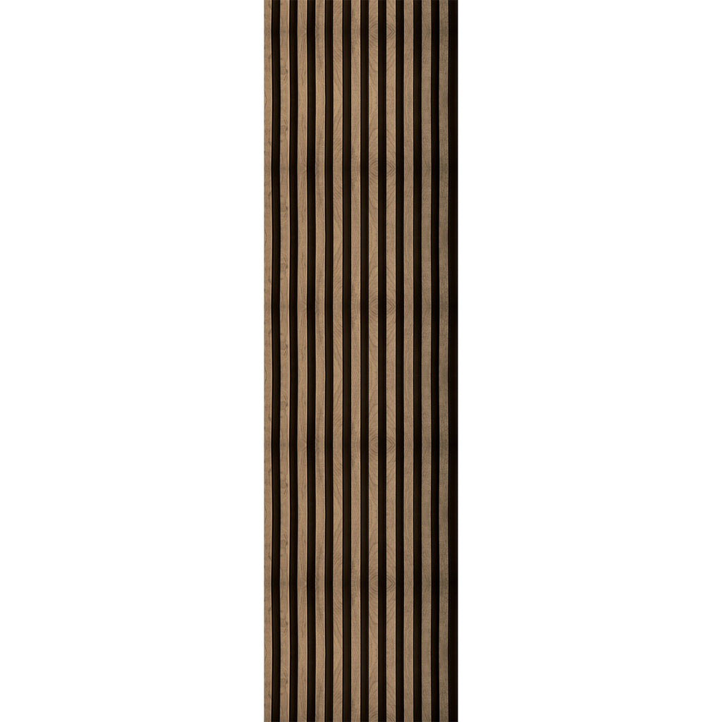Medium Slats Polystyrene Wood Slat Walls 94.5 in x 9.45 in - (Pack of 10) / 62 sqft image 5