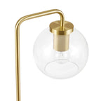 Silo Glass Globe and Metal Table Lamp | Pack of 2 image 7