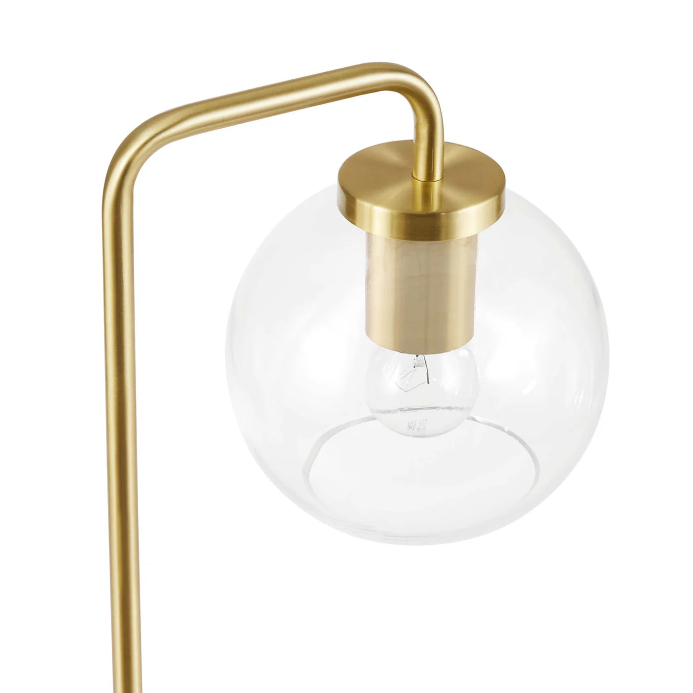 Silo Glass Globe and Metal Table Lamp | Pack of 2 image 7