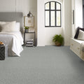 Lavish Living Carpets | LifeGuard® Spill-Proof Technology® | Waters Edge Shade | Caress Collection | Spill-Proof Backing | Bleach & Fade Resistance | Industry-Leading Warranty | 12 Ft Width | 18 in W X 20.25 in L Pattern Repeat image 0