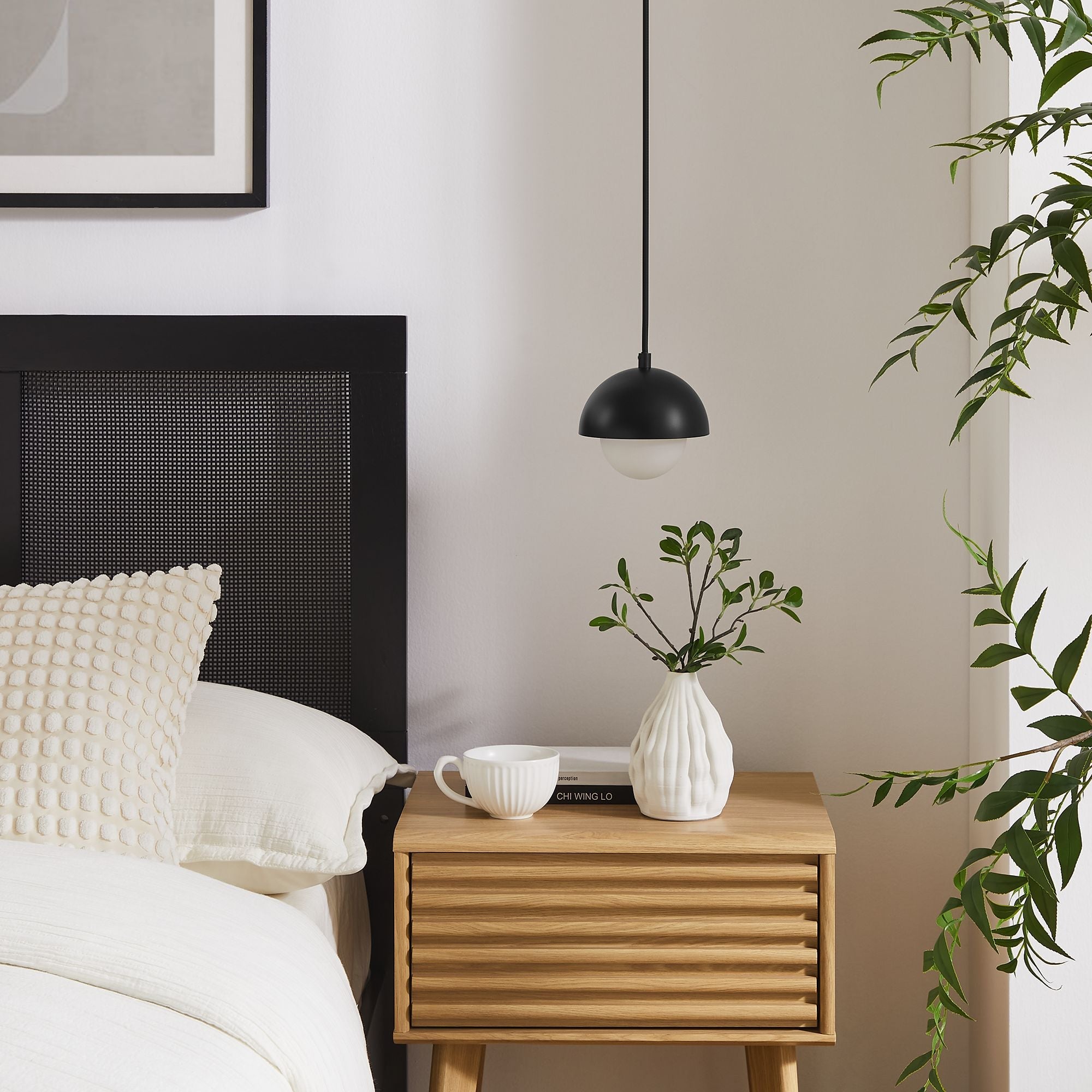 Eclipse Globe Pendant Light | Black &amp; Brass Color Options | Hanging Light | ETL Listed | Ideal For Living Room, Bedroom, Kitchen, Dining Area, Bathroom, Or Office | Pack of 3 image 1