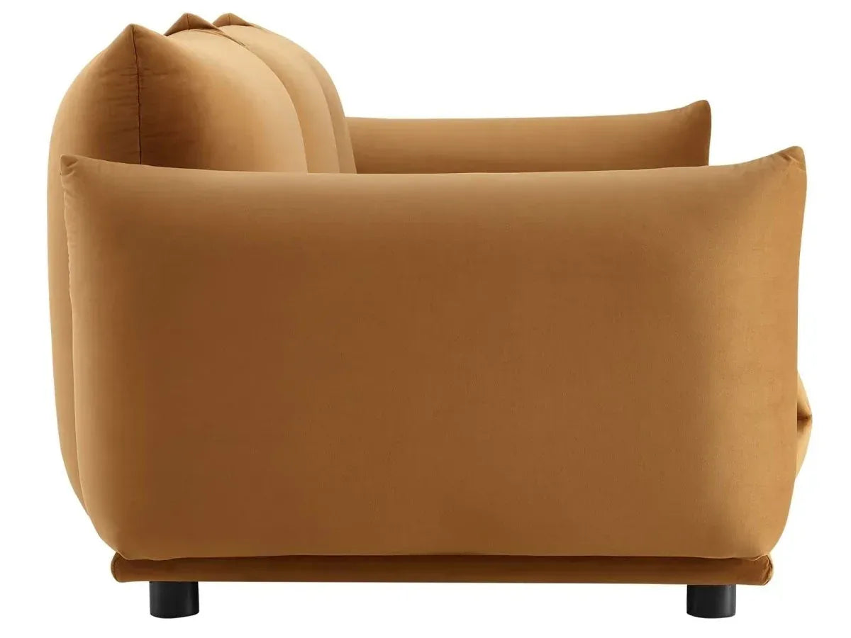 Copious Velvet Sofa with Performance Fabric Upholstery image 5
