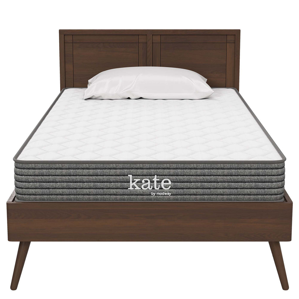 8" Queen Size Mattress | 7.2" Bonnell Coil System | Robust Support With 0.4" Plush Cushioning Foam Layer | Pack of 2 image 11