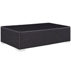 Convene Espresso Outdoor Patio Coffee Table image 4